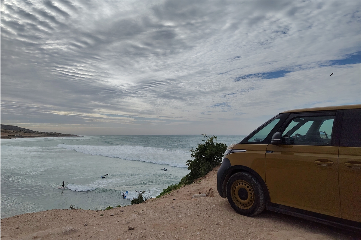 With an electric campervan to Marocco a beautiful adventure