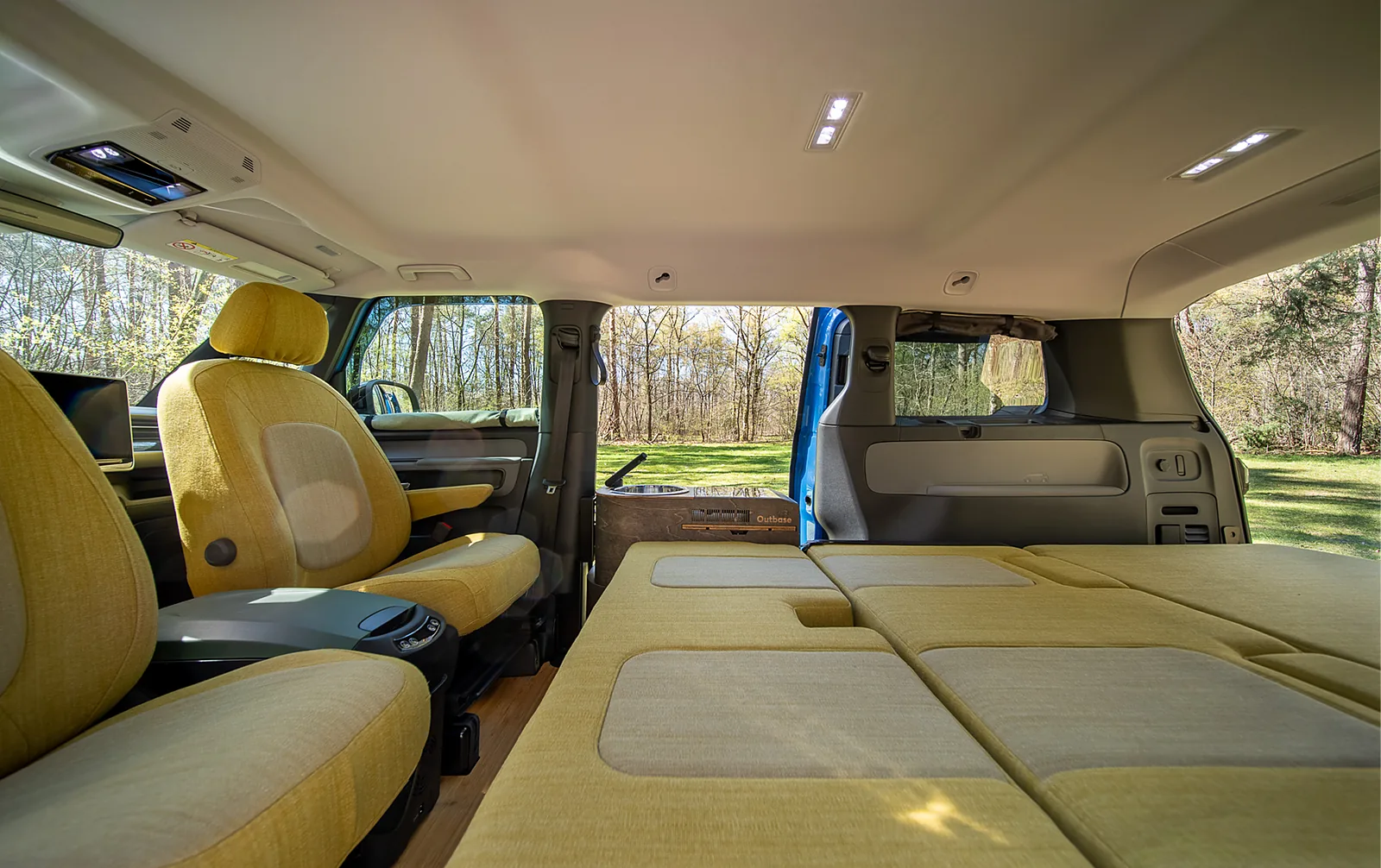 Opgemaakt bed in de Outbase Flow